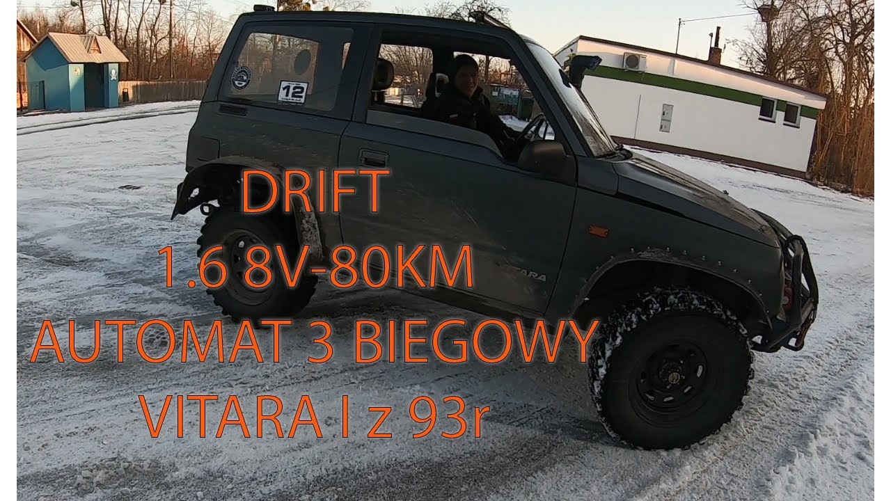 Vitara 1.6, 8V z automatem 3 biegi- DRIFT