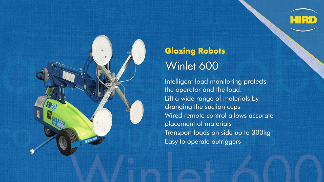 Winlet 600   Glazing Robot