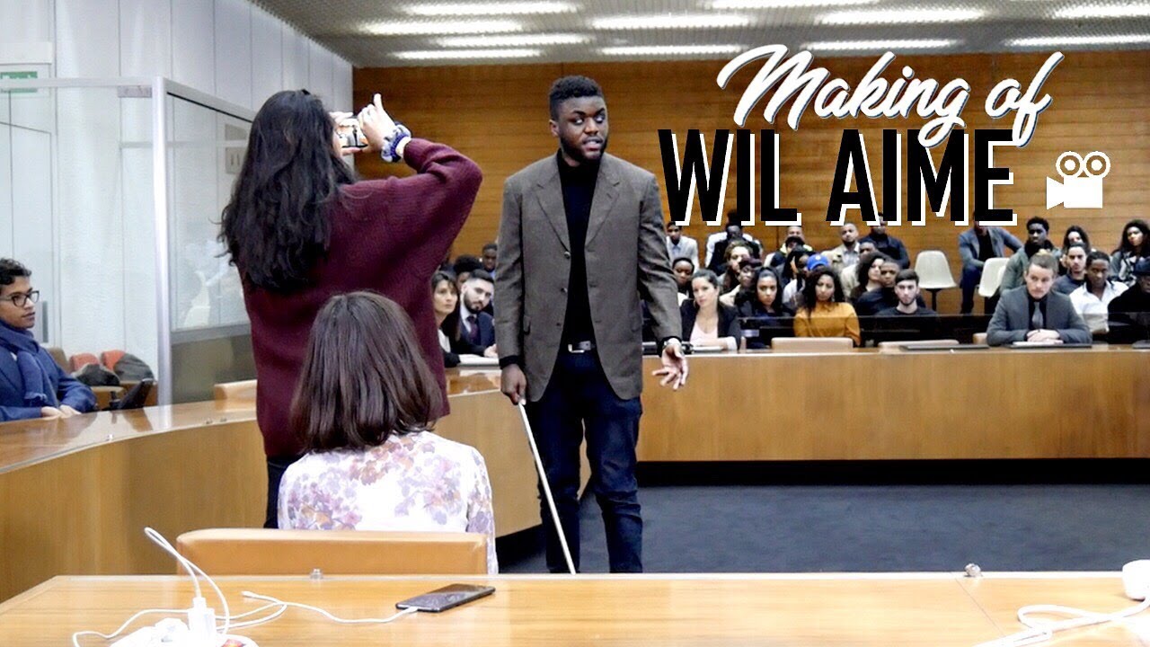 Sur le tournage d'une vidéo de Wil Aime ! | VLOG | ASHLEY