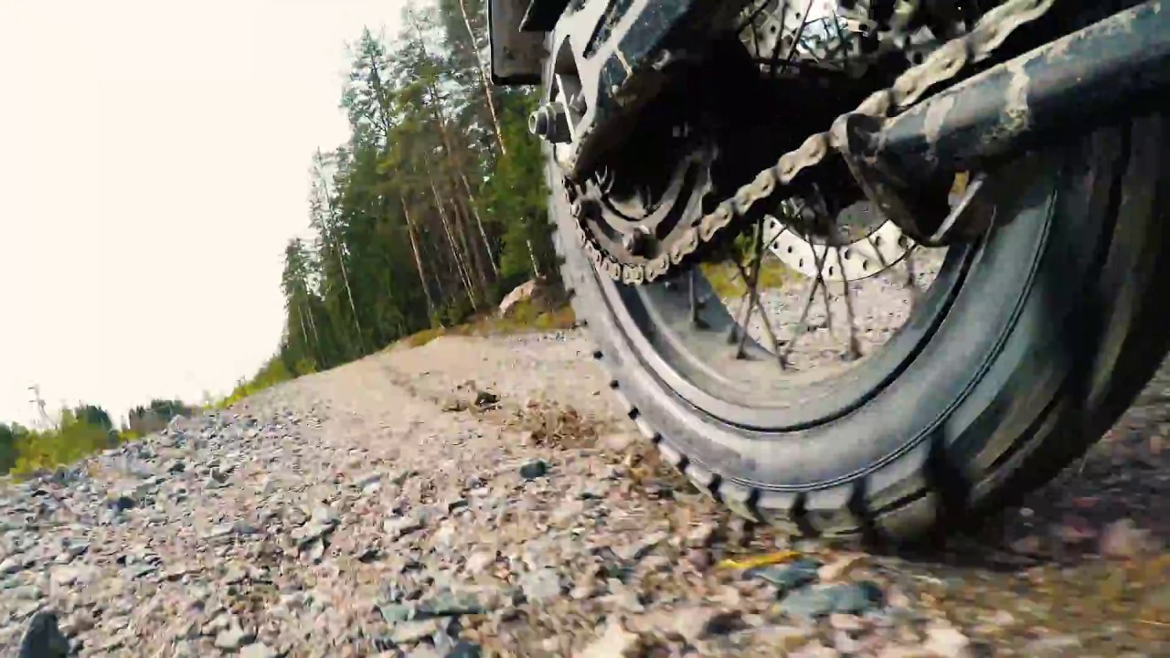 Offroad motorbiking / Matkaenduro harjottelua / Moottoripy&ouml;r&auml;ily BMW GS800 Test Video
