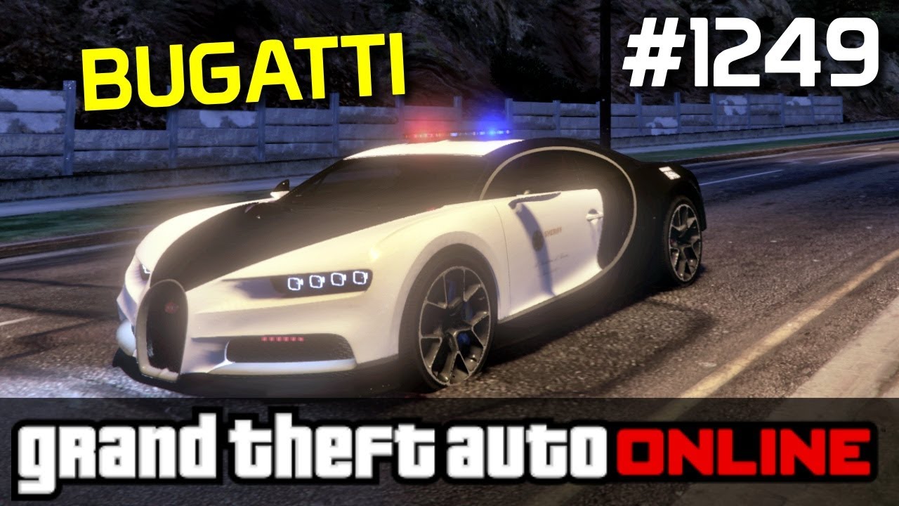 GTA 5 PC Online Po Polsku [#1249] BUGATTI - Zostałem POLICJANTEM /z Bertbert & Skie