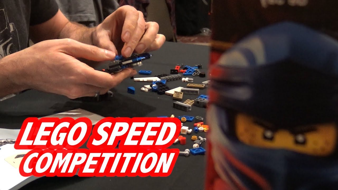 Elite LEGO Speed Building Competition &ndash; CRAZY FAST!