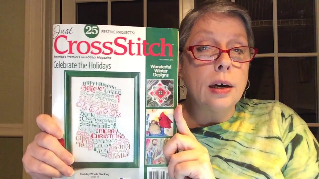 Cross Stitch #21 - Pokey Little Stitcher's 2016 Accomplishment Report (1/18/17)