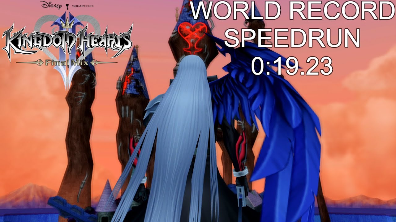 KH II FM [Critical Mode] Sephiroth [WR] Speedrun 0:19.23 [WORLD RECORD]