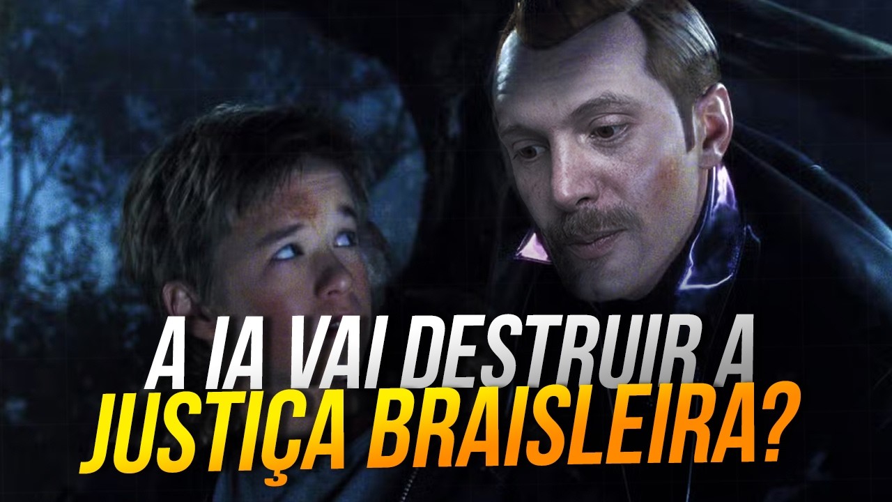 A inteligência artificial irá SALVAR a justiça do Brasil