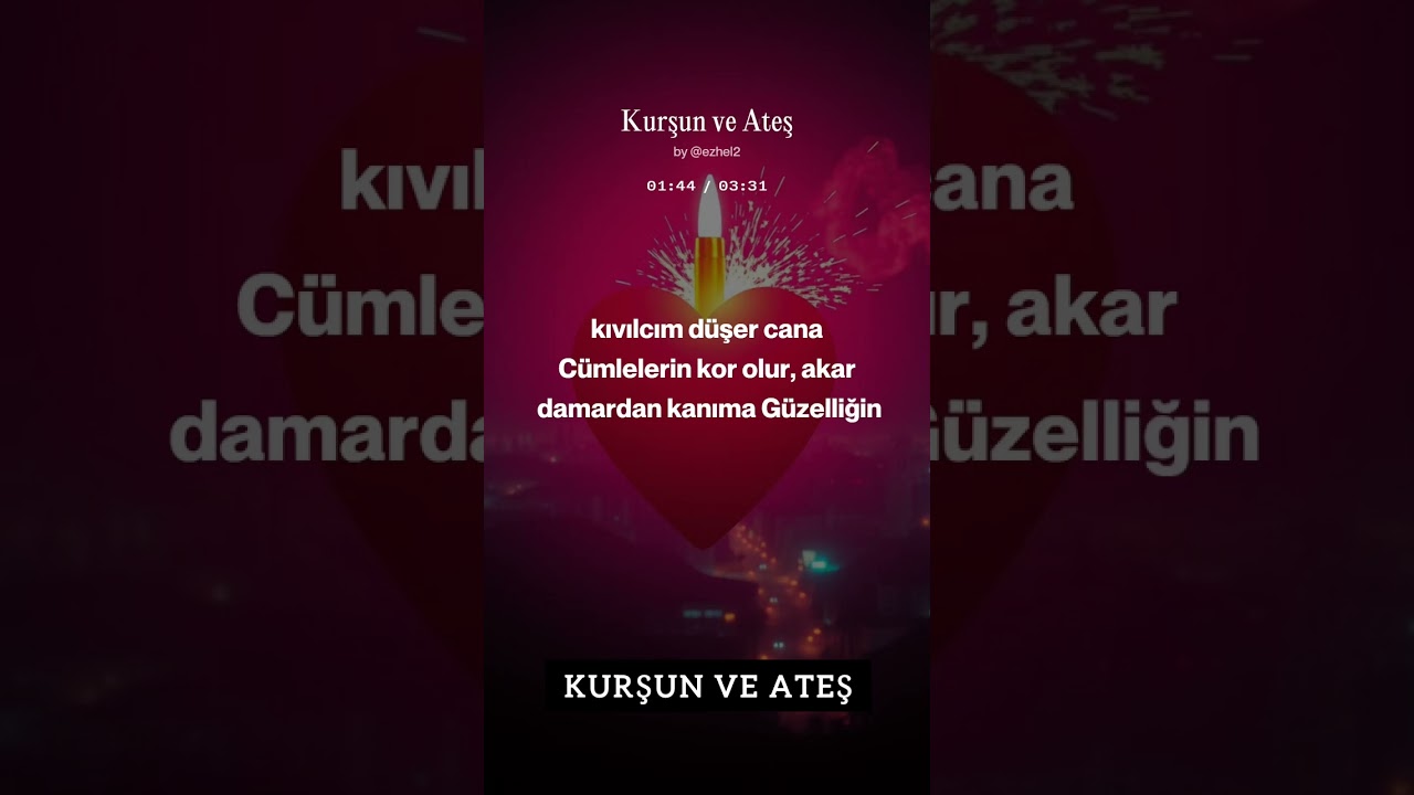 Kurşun ve ateş