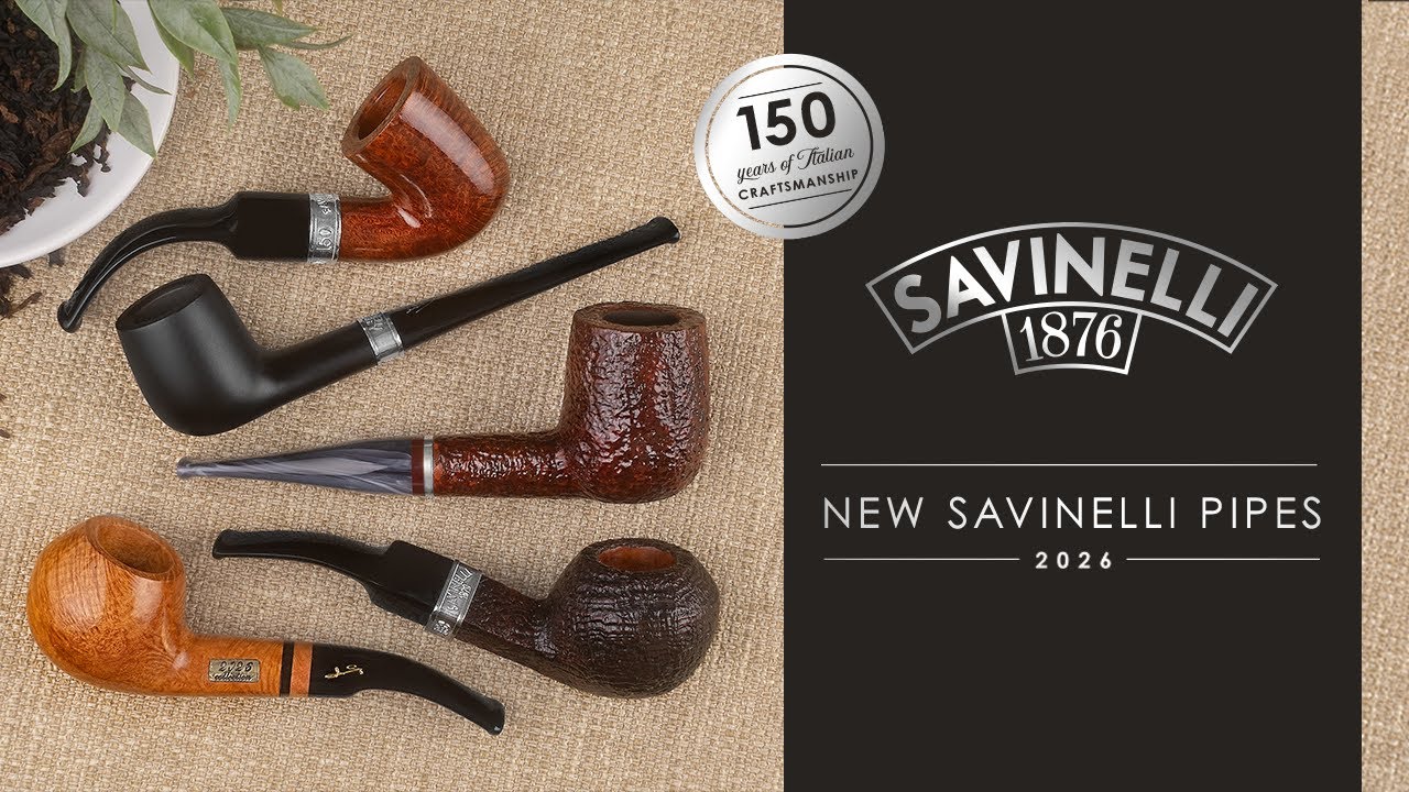 New Savinelli Pipes For 2026