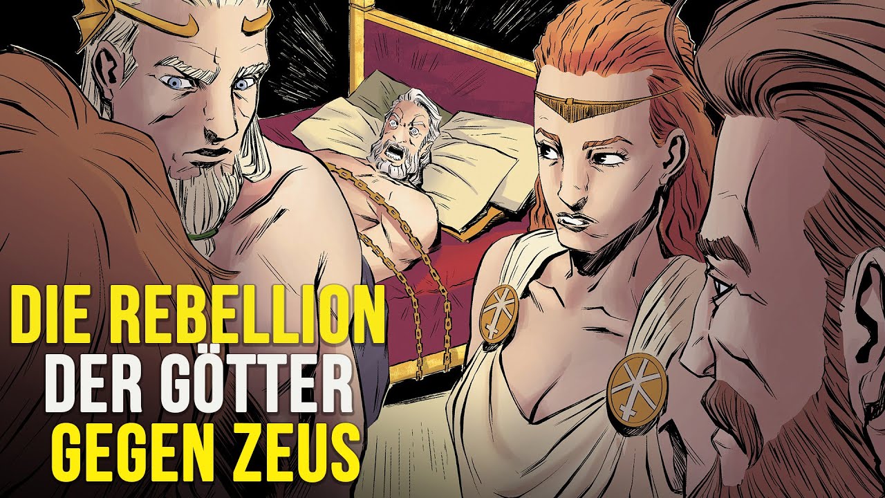 Die Rebellion der Götter gegen Zeus - Animiert Version - Griechische Mythologie