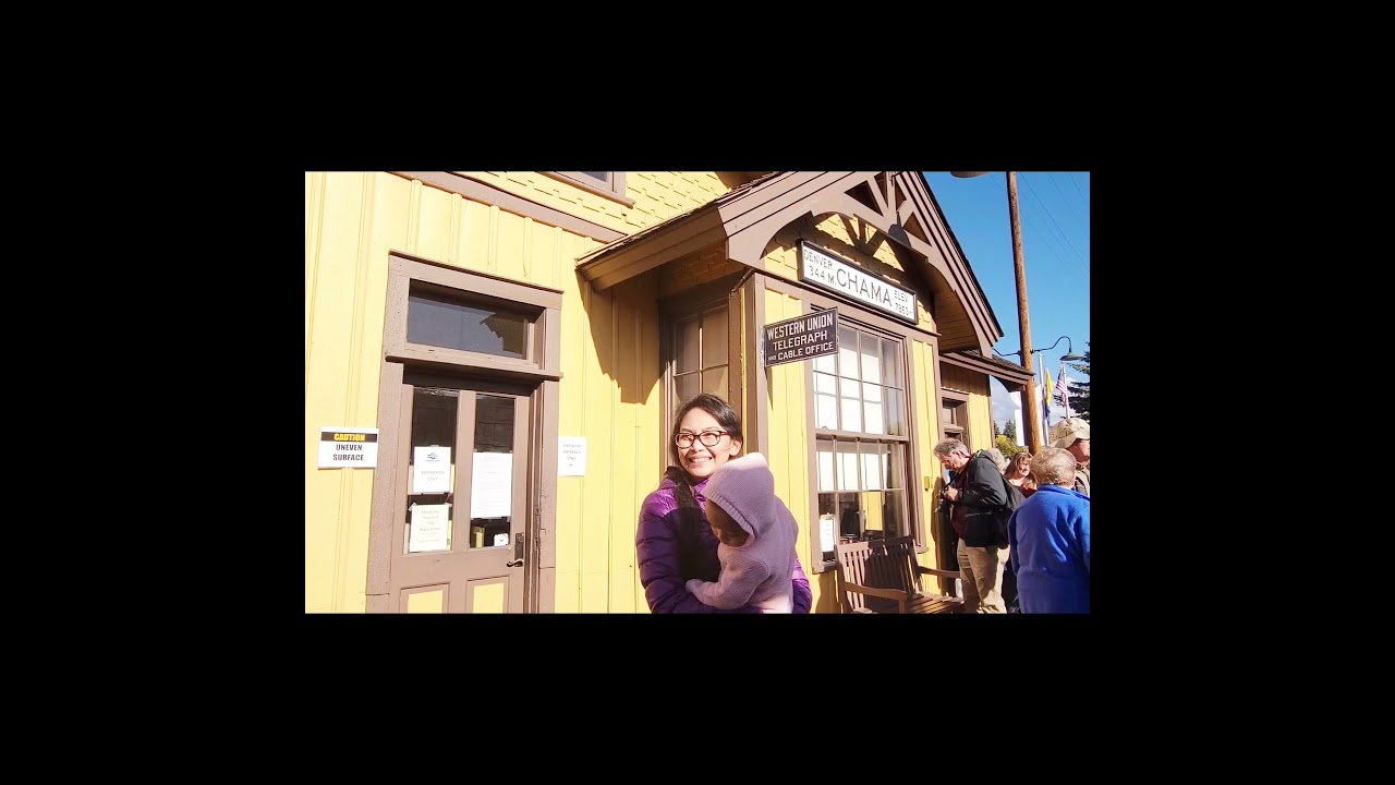 Chama Railroad Train Station - Cumbres and Toltec Scenic Railroad - Chama to Osier