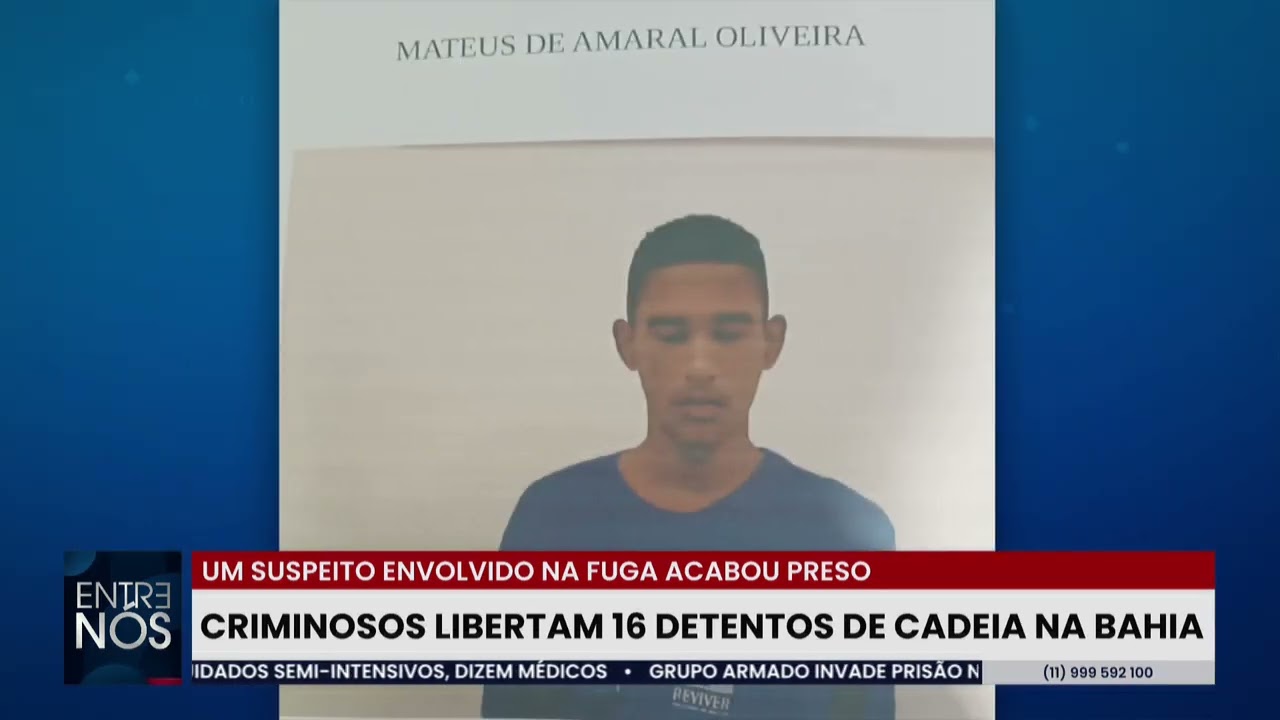16 detentos fogem de presídio na Bahia após invasão de grupo armado