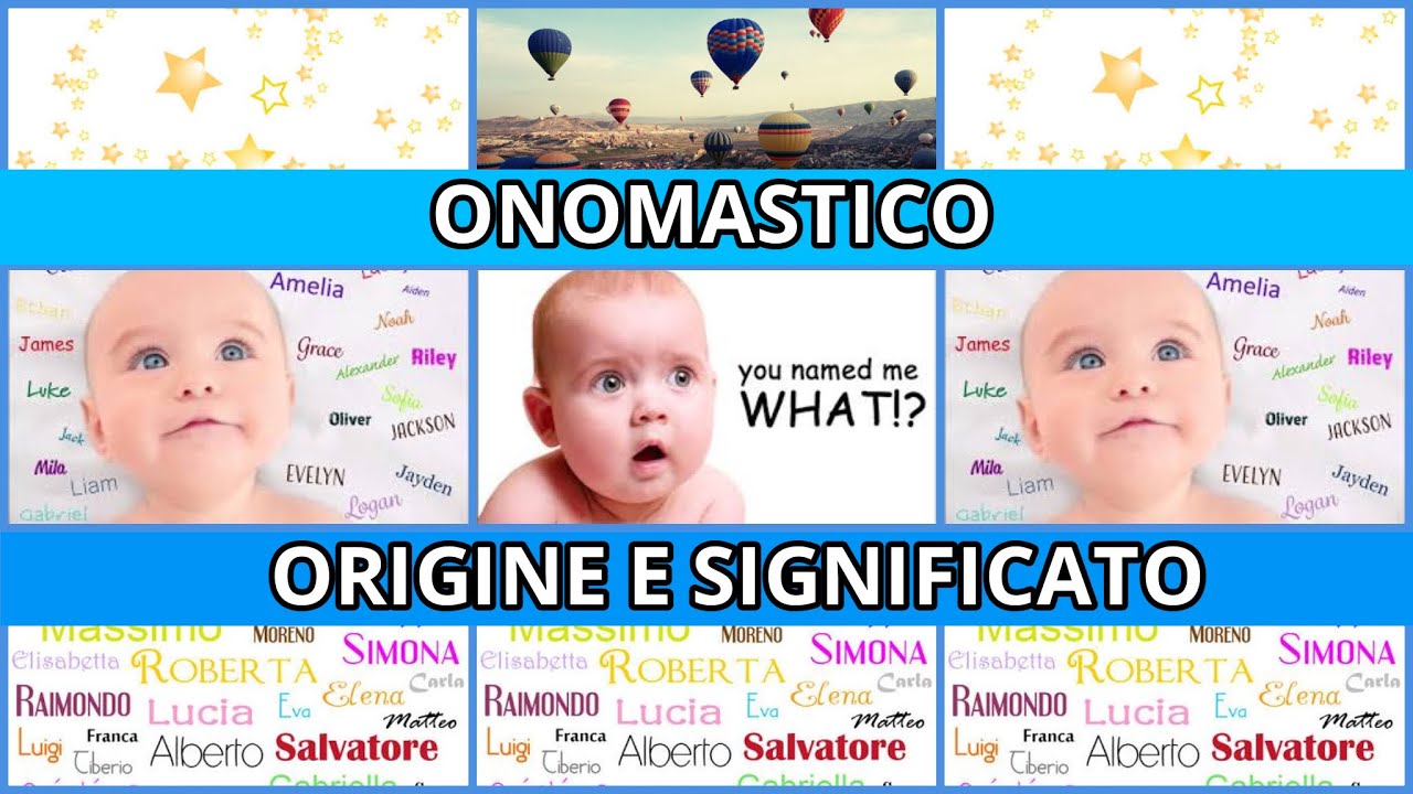 Onomastico | origine e significato