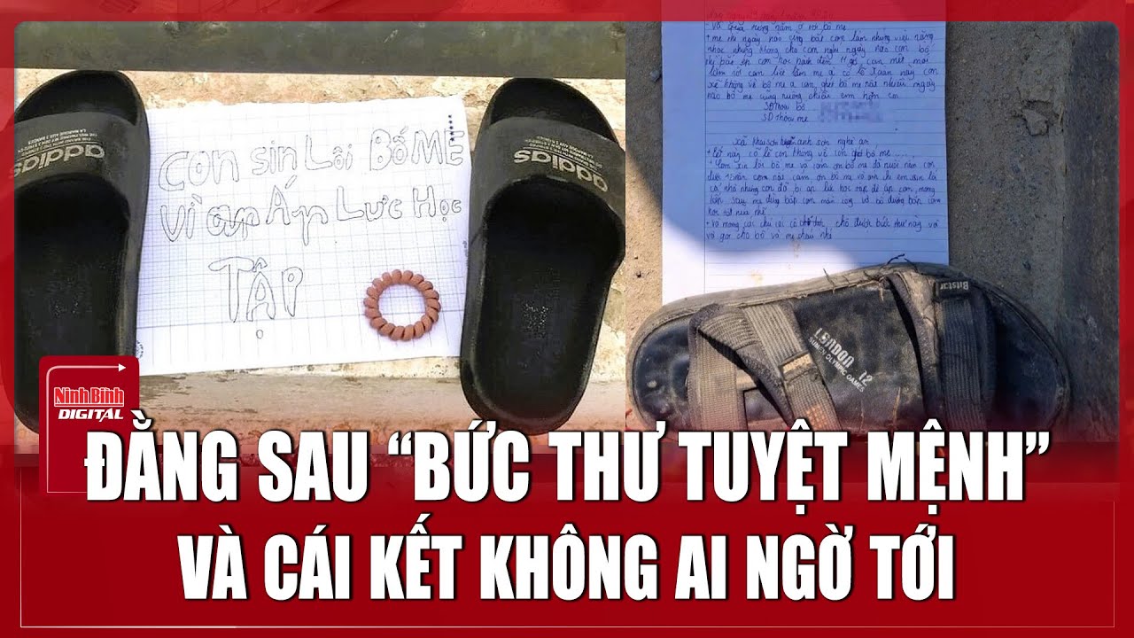 Nghệ An: bức thư “con mệt mỏi lắm” và đôi dép trên cầu: cú lừa khiến mạng xã hội hoang mang