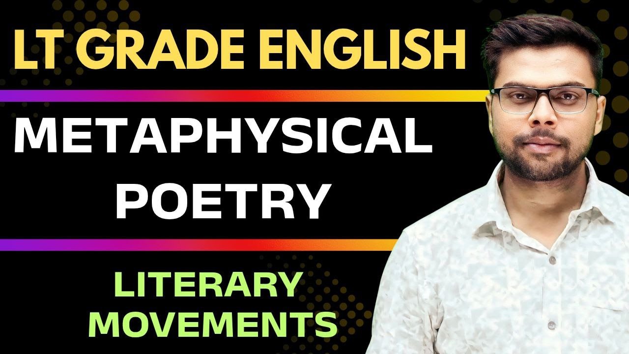 UPPSC LT Grade English Classes | Grammar and Literature | Metaphysical Poetry | Literary Movement