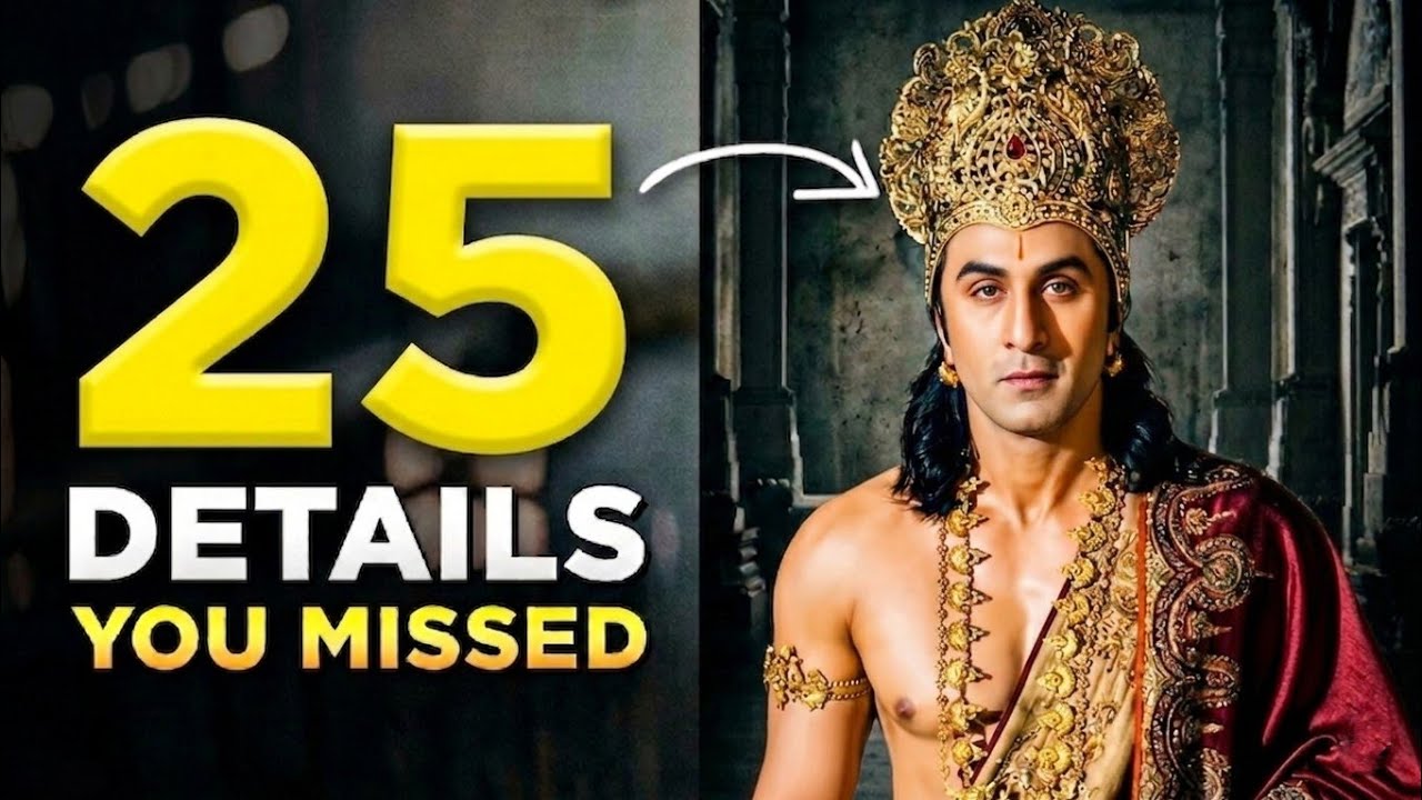 25 Hidden Details You Missed In Ramayana Teaser