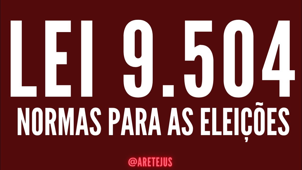 Lei 9.504 EP09 Art. 48 até 57-C | Normas para as Eleições em Audiobook 🎧📚