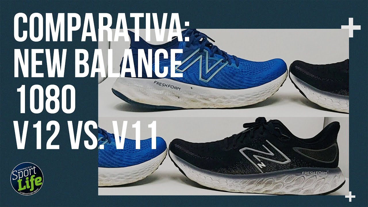 💯 ¿Cuál es MEJOR? - New Balance Fresh Foam 1080 v12 VS. v11 | SPORT LIFE