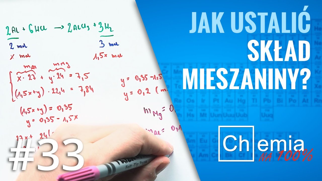 Matura z chemii: Jak ustalić SKŁAD MIESZANINY? Rozwiązanie krok po kroku | Zadanie Dnia #33