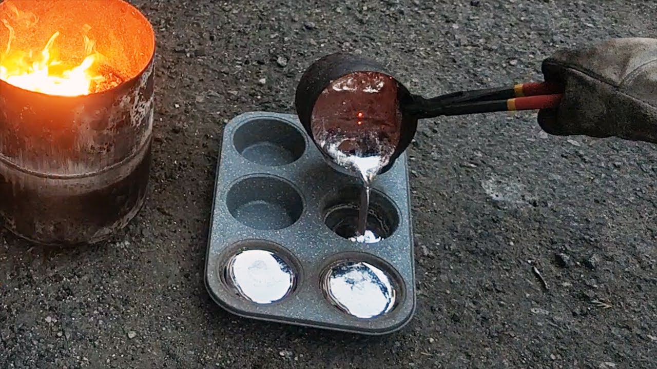 Tavení hliníku je přece jen jednoduchý