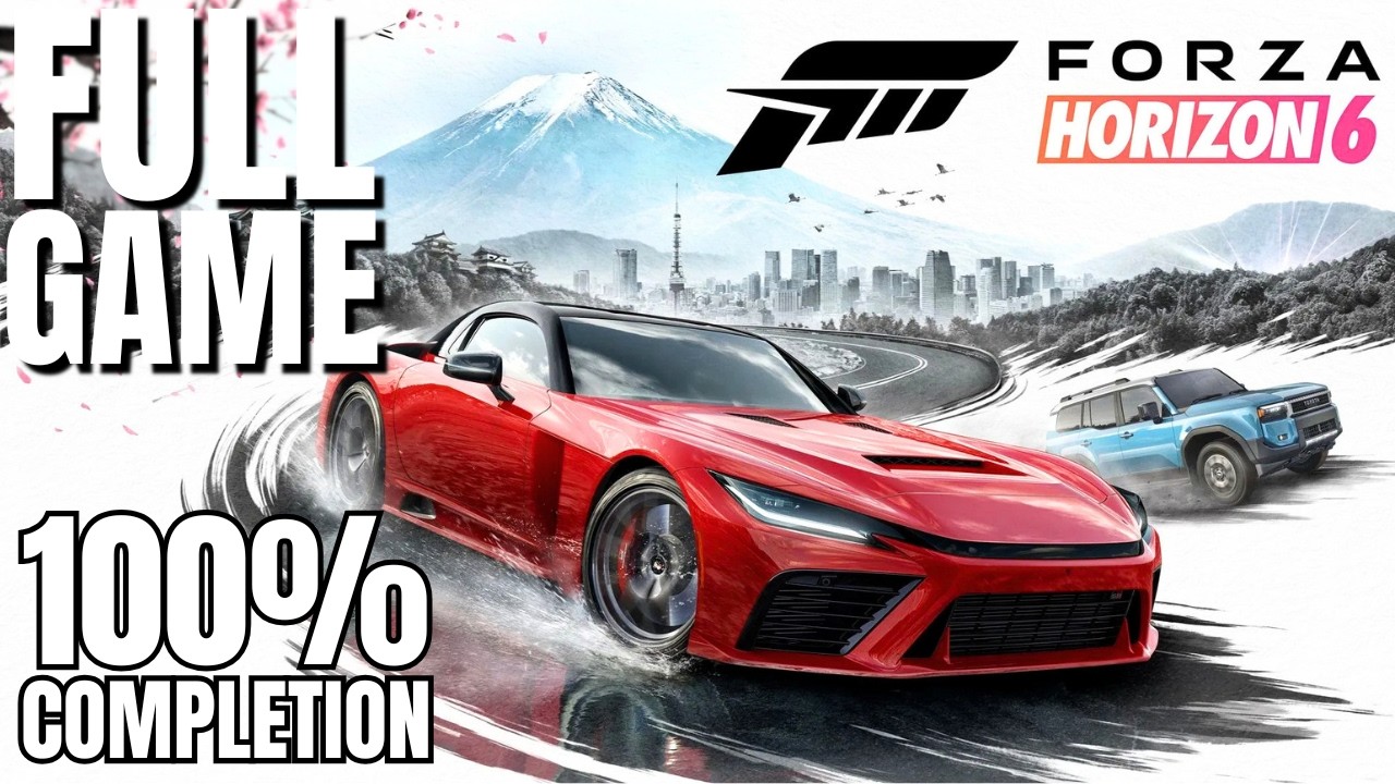 Forza Horizon 6 FULL GAME Gameplay Walkthrough - 100% Completion (No Commentary)