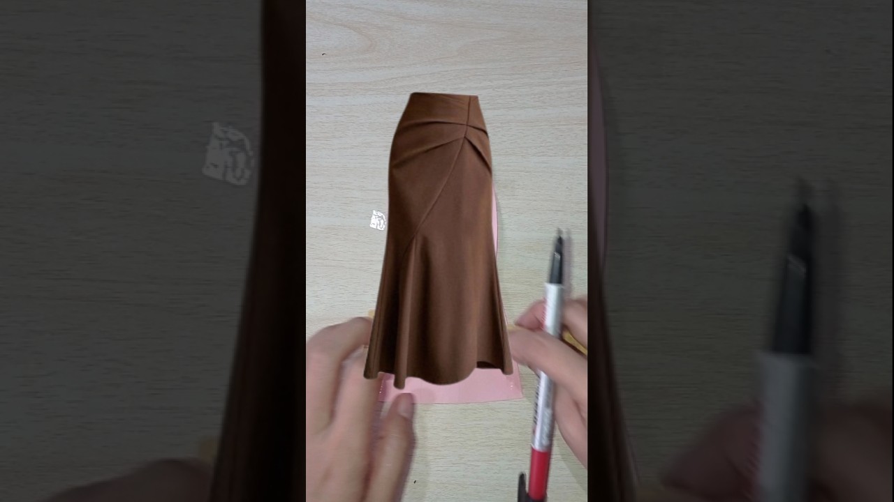 Stylish Mermaid Skirt #sewing #ussewtips #sewingtutorial #shortvideo #fashion #skirt #sewingtips
