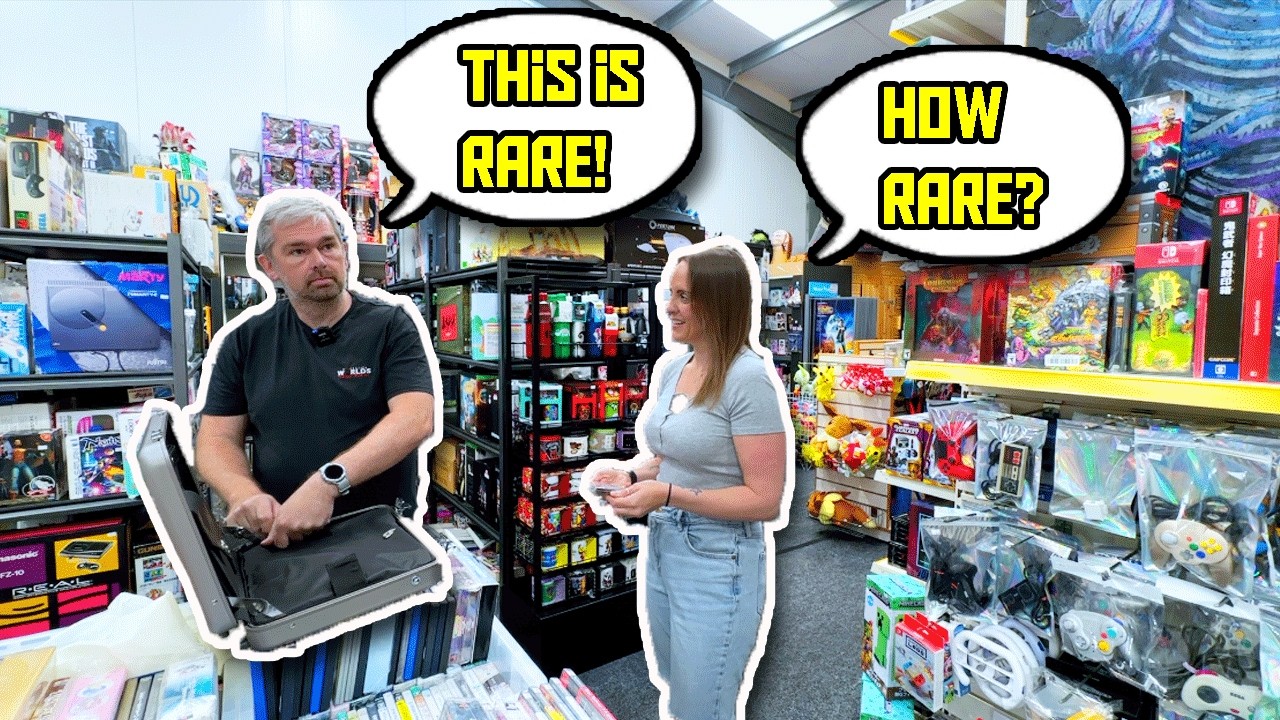 Revealing the RAREST Retro Games in the UK, Forgotten Worlds, Scotland