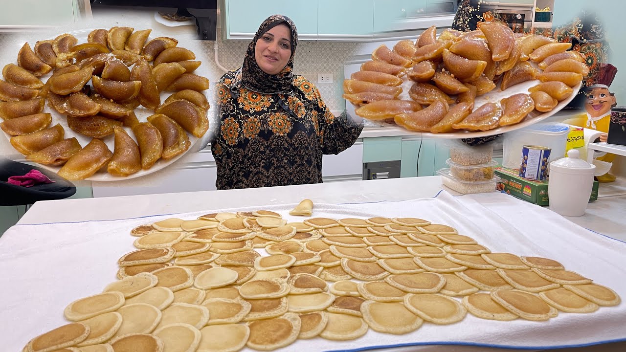 جوزي قرار يفتح لي مشروع جديد من غير خميره وكوبايه دقيق وزعت علي الشارع والجيران