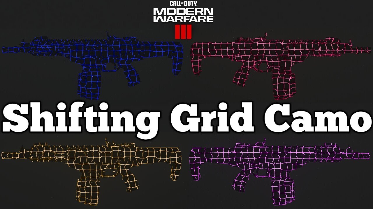 How To Unlock New Shifting Grid Camo (Get Higher Challenge Rewards)