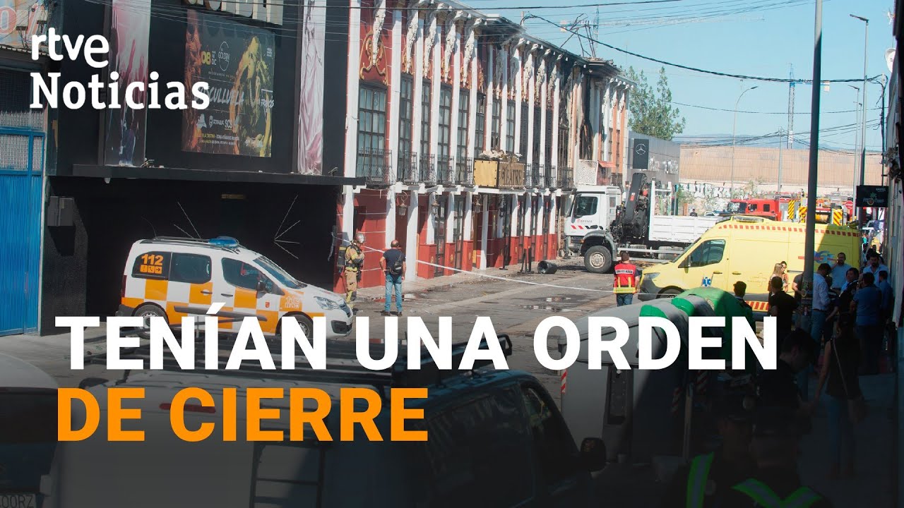 INCENDIO MURCIA: La DISCOTECA 