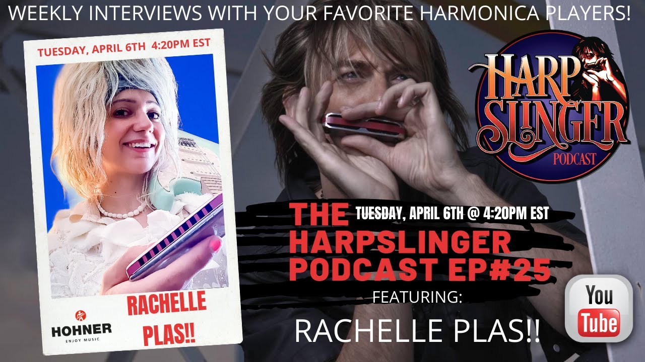 HARPSLINGER PODCAST EP#25 RACHELLE PLAS