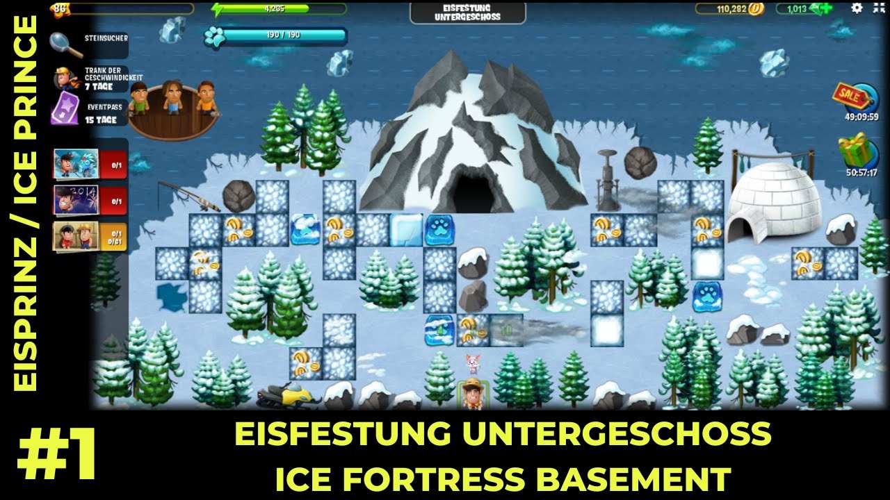 Eisfestung Untergeschoss | Ice Fortress Basement | Ice Prince | Eisprinz | DIGGYS ADVENTURE