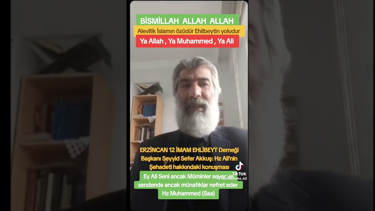 Alevi Hz. Ali (as) 19 Ramazan'da Mescidde Namazda şehit edilmesi 