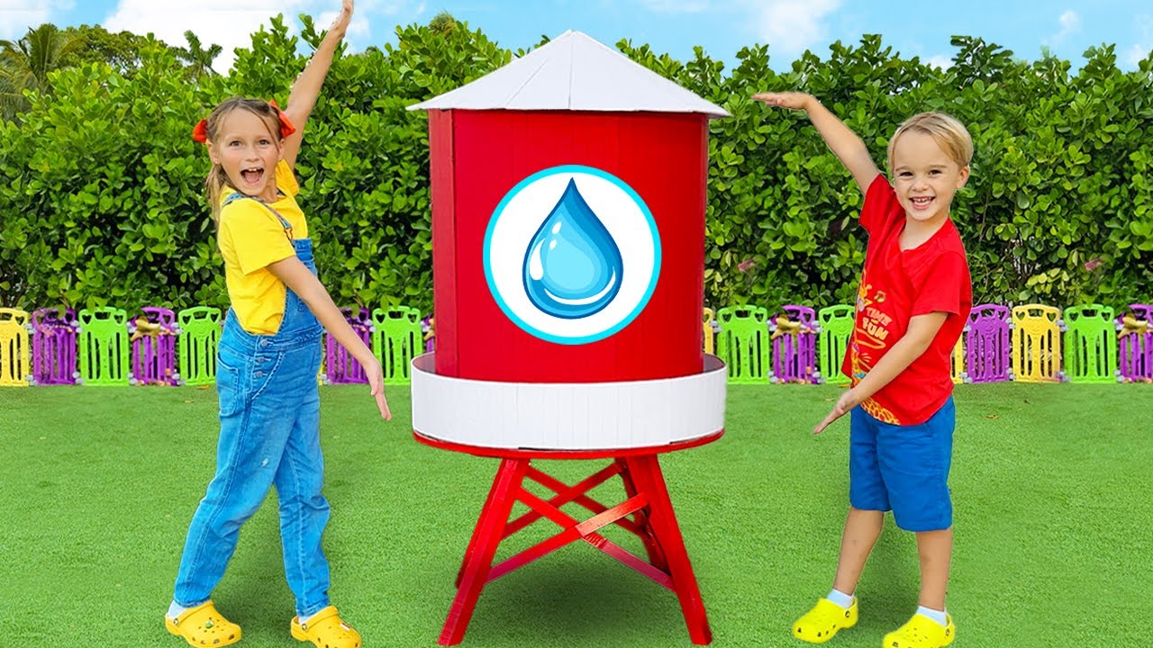 Kinder lernen, Wasser und nat&uuml;rliche Ressourcen zu sparen