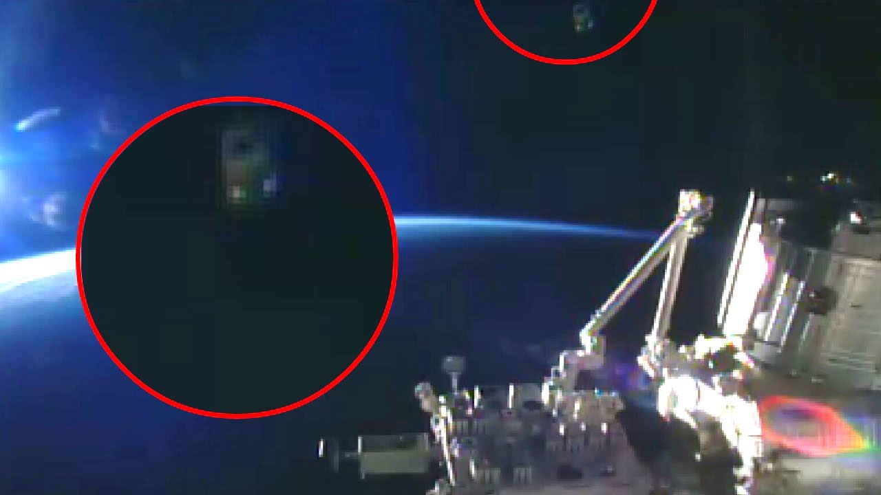 UFOs Probe sighting ISS NASA/ESA Ufo appear near International Space Station