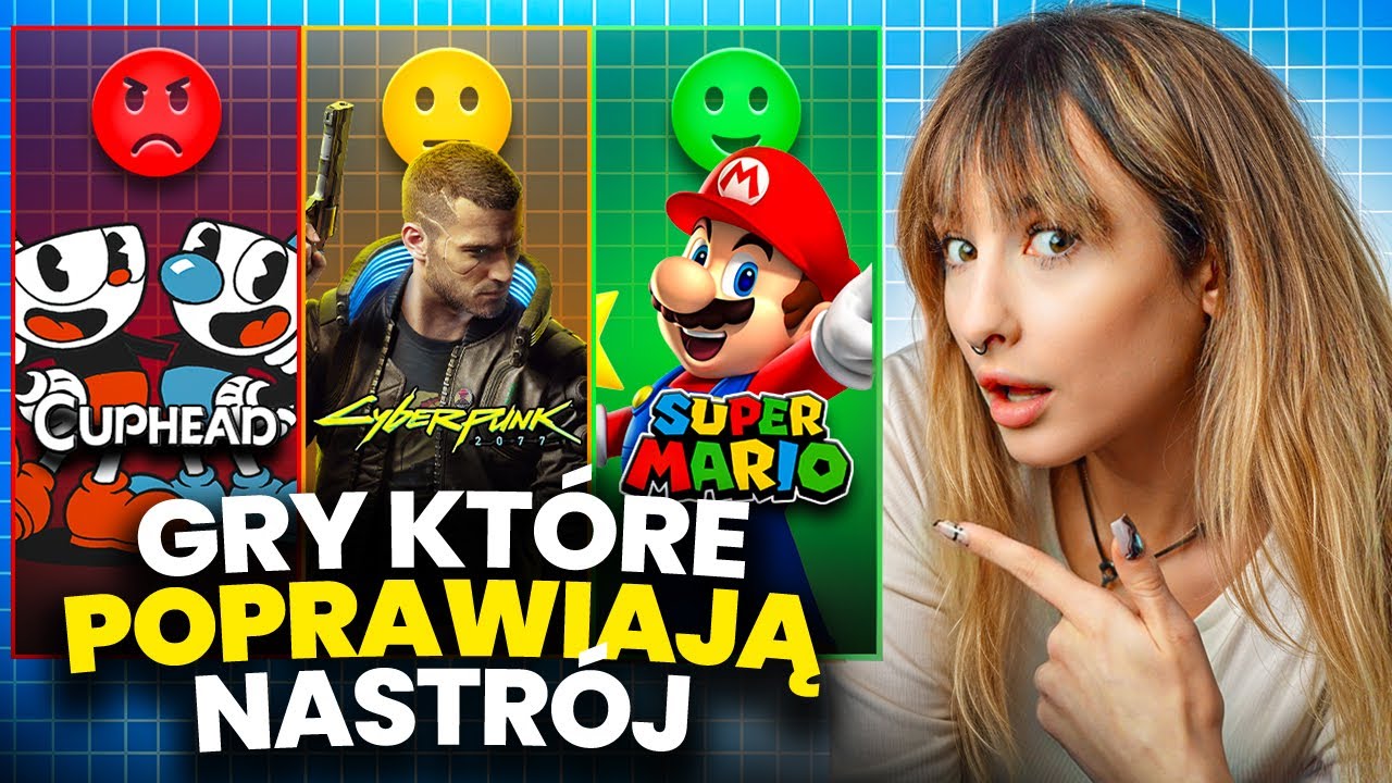 TOP GRY, które poprawiają NASTRÓJ 