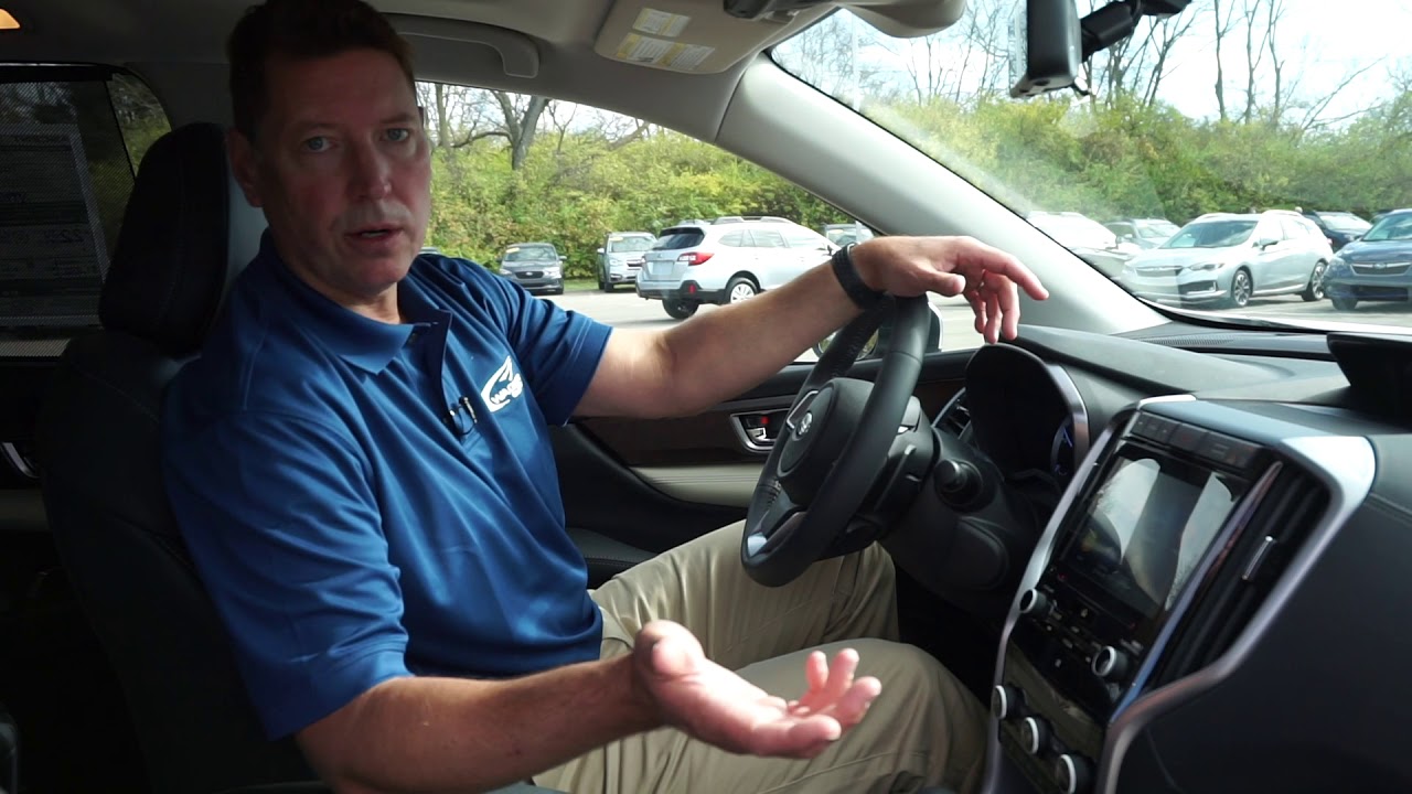 2021 Subaru Ascent Touring front interior features