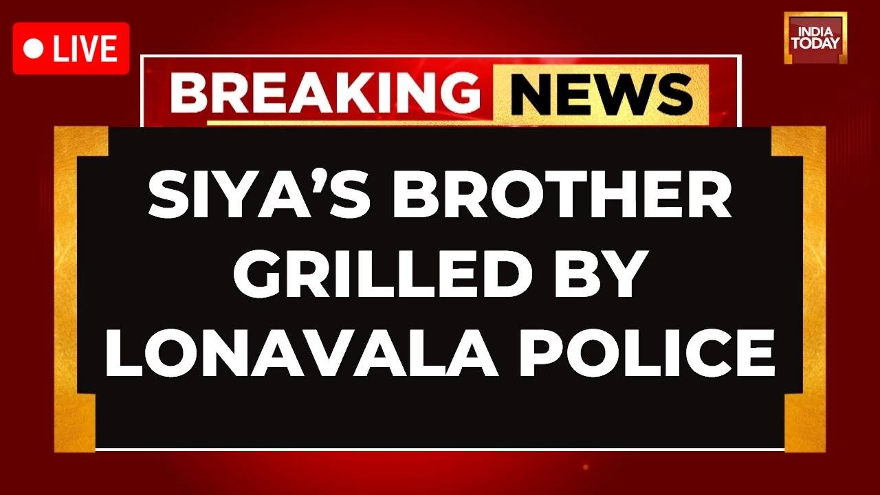 LIVE: Siya Goyal's Brother Grilled By Lonavala Police | Ketan Agarwal Murder | Pune Fort Murder Case