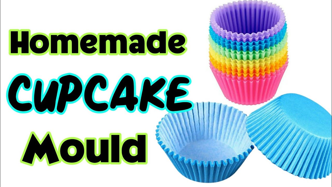 How To Make Cupcake Mould At Home | Homemade Cupcake Mould