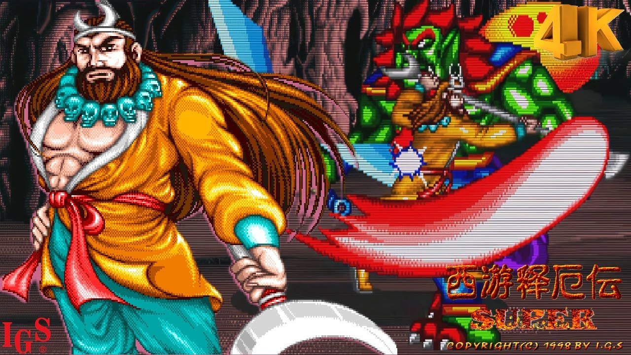 Oriental Legend Super - Sand Priest [Arcade / 1998] 4K 60FPS Speedrun