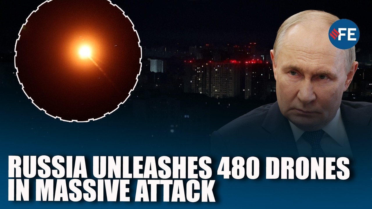 Russia-Ukraine War: Russia Launches 480 Drones And 29 Missiles At Ukraine—Kyiv Air Defences Respond