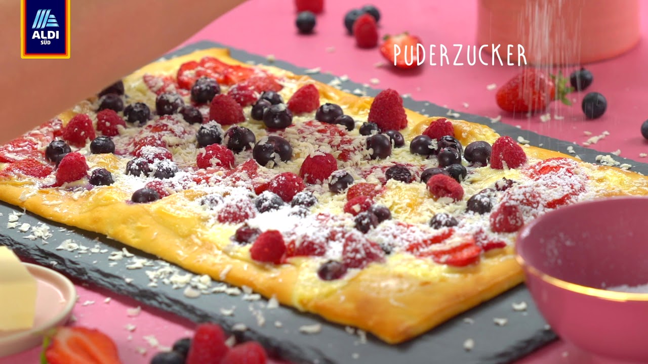 Rezept: Beeren-Pizza | ALDI S&Uuml;D