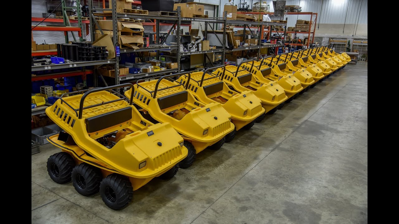 Iowa Shriners Trade Attex's for Max 6x6 Amphibious ATV's