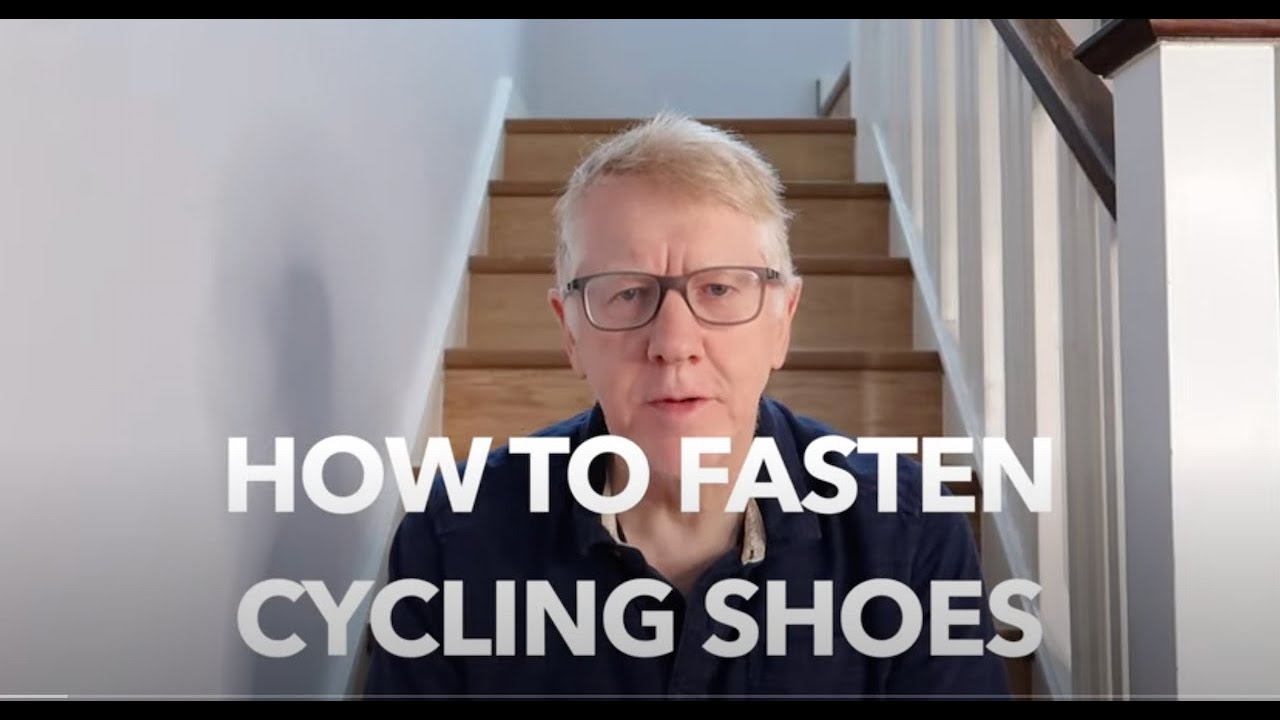 How to fasten cycling shoes - a lockdown schooling educational video for all ages
