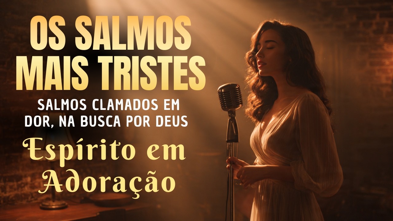 Os SALMOS Mais Tristes da Bíblia Em Canção | PURO CLAMOR | Espírito em Adoração
