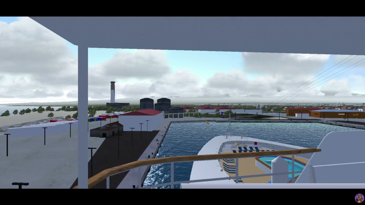 Disney Wonder Arrival into Maui Real Time Ship View | Virtual Sailor NG | Ship Simulator