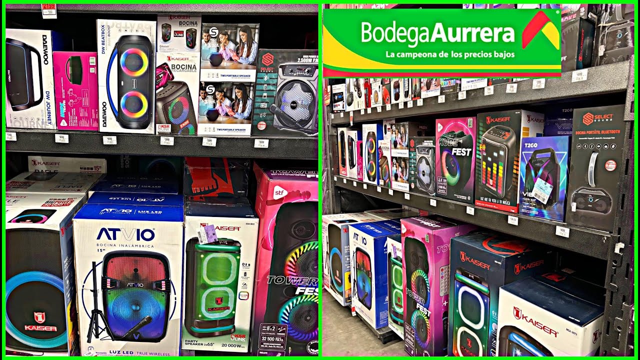 BOCINAS 🔊 BUENAS, BONITAS Y BARATAS 🤑 EN BODEGA AURRERÁ 💚