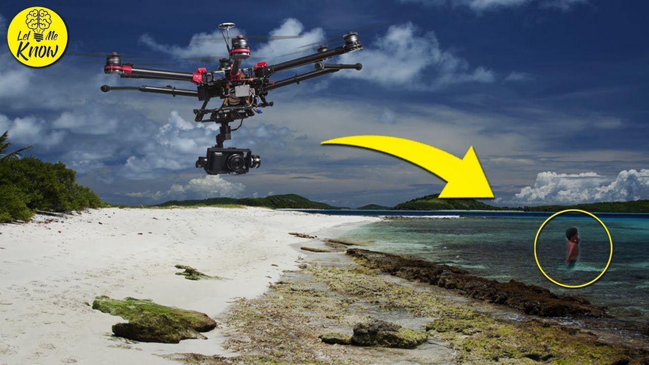 Incredible Footage Taken From A Drone Captured A Young Boy In Great Danger