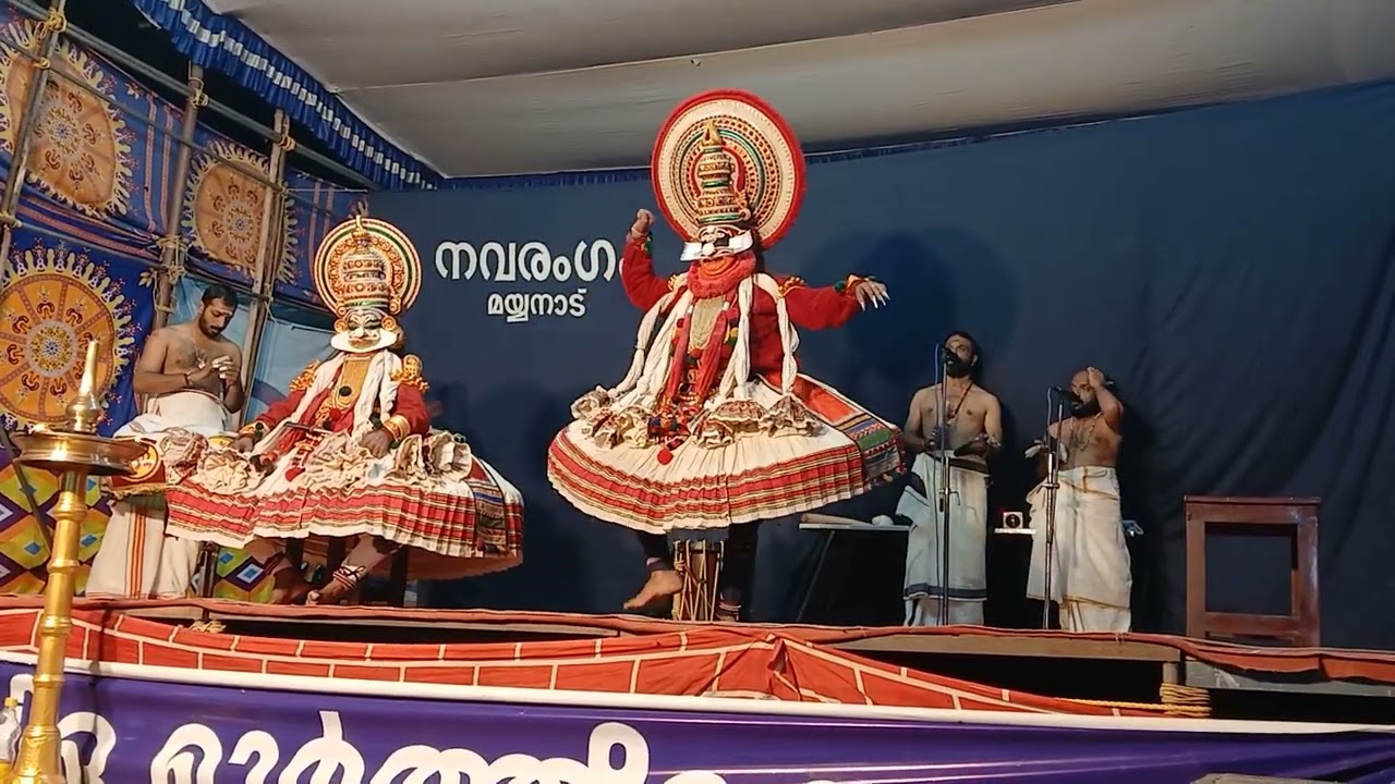 Kathakali Nizhalkkuthu - Duryodhanan, Thrigarthan - Fact Mohan, Nidin Balachandran