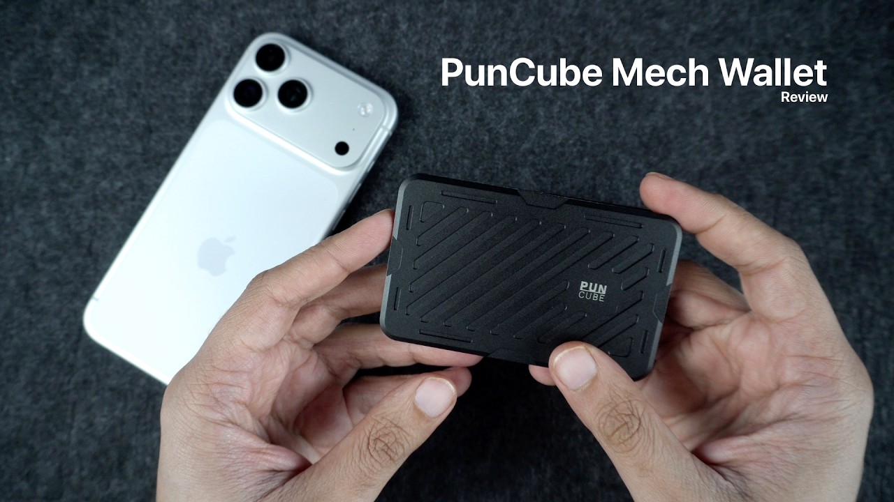 PunCube Mech Wallet Review - The Most Satisfying EDC Wallet?