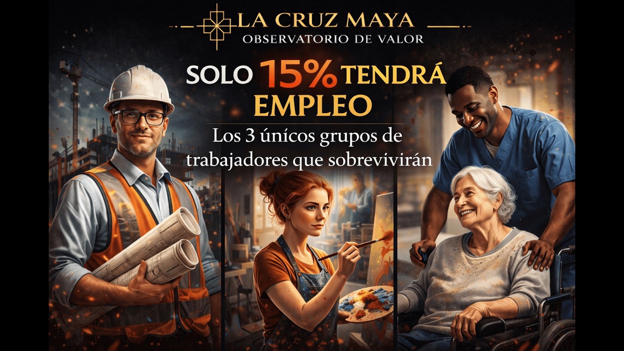 ¿Que 3 Tipos de Empleo Sobreviven frente a la IA? 