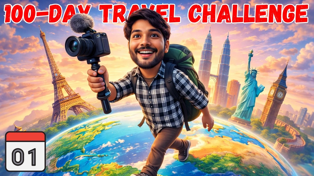 100-DAY TRAVEL CHALLENGE! Day 01